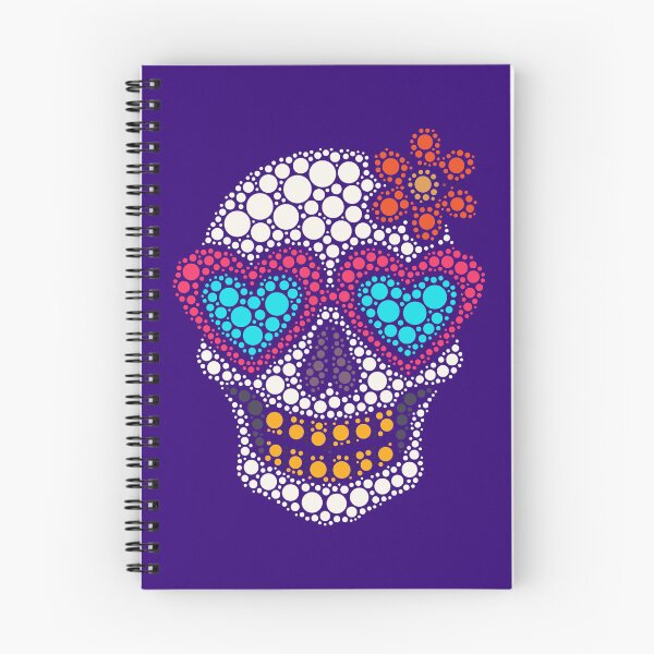 Item preview, Colorful Dot Art Skull designed and sold by Paolo-Bandal.