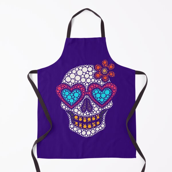 Item preview, Colorful Dot Art Skull designed and sold by Paolo-Bandal.