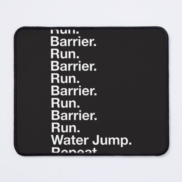 Item preview, Steeplechase Track and Field Running Design Featuring Barrier Hurdle designed and sold by Theerthrajk.