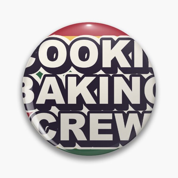 Artikelvorschau, Retro-Weihnachtsaufkleber der Cookie Baking Crew entworfen und verkauft von Alphakenon.