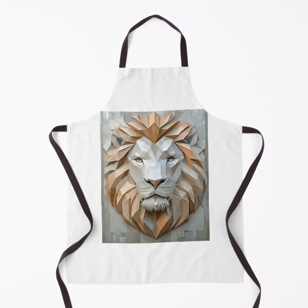 Item preview, Abstract Lion Diamond Artwork with Geometric Design designed and sold by Francis2020.