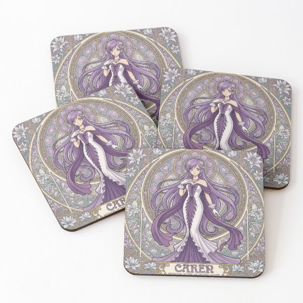 Item preview, Caren al estilo de Alphonse Mucha designed and sold by Solace Sparkles.