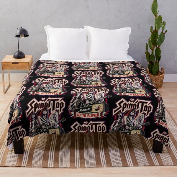 Item preview, Spinal Tap Up to Eleven – Vintage Heavy Metal Rock Band Art designed and sold by chooseur1outfit.