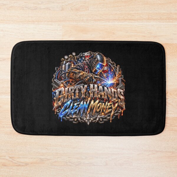 Item preview, Dirty Hands Clean Money – Welder Blue Collar Life designed and sold by artistwill.