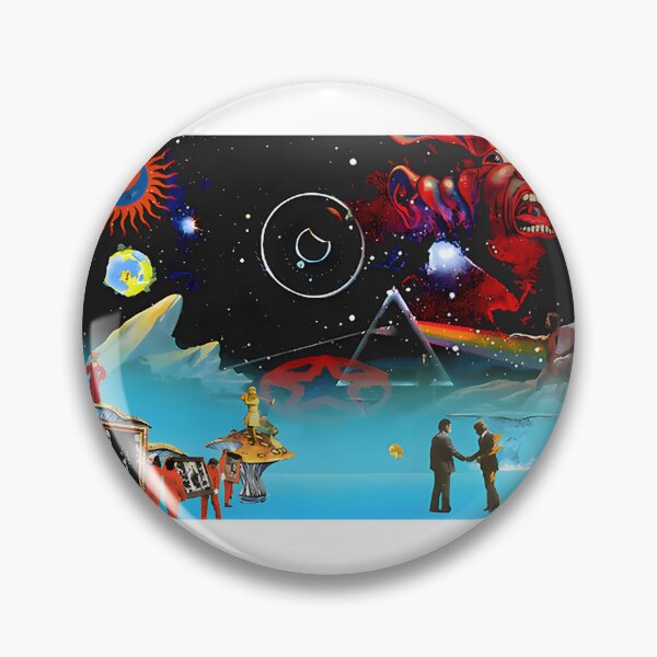 Item preview, In the Court of the Crimson King Artistic Fantasy Design with Surreal Elements designed and sold by Francis2020.