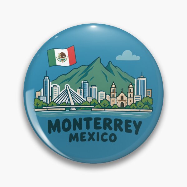 Item preview, Monterrey Mexico Cute City designed and sold by HowToCanadian.