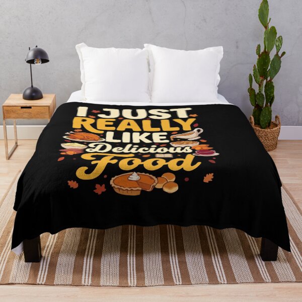 Artikelvorschau, Ich mag einfach leckeres Essen, das Thanksgiving-Festmahl, das Thanksgiving-Essen. entworfen und verkauft von AmeliaShirts.
