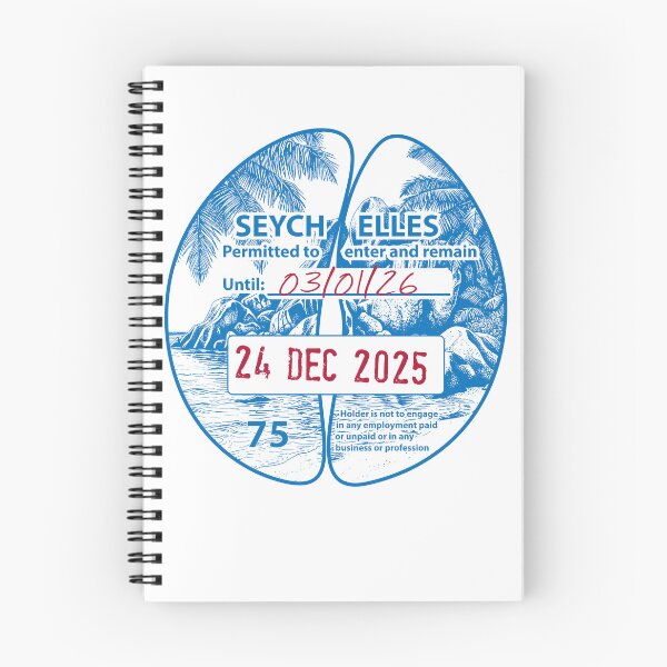 Item preview, Passport Stamp - Seychelles designed and sold by travelwitheric.