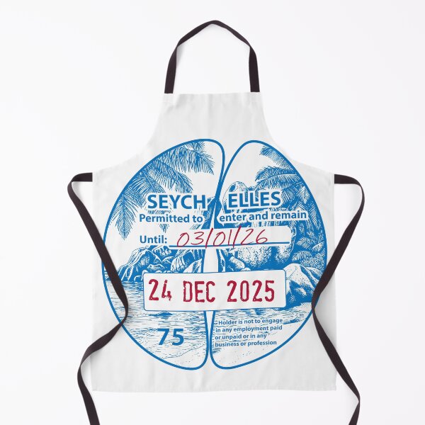 Item preview, Passport Stamp - Seychelles designed and sold by travelwitheric.