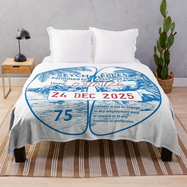 Artikelvorschau, Passstempel – Seychellen entworfen und verkauft von travelwitheric.