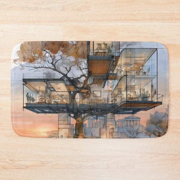 Item preview, Where Ruins Learn to Grow designed and sold by oanaunciuleanu.
