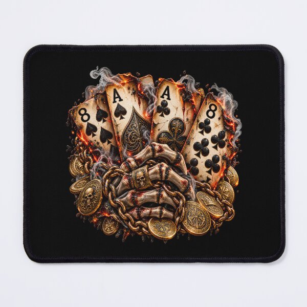 Item preview, Dead Man’s Hand – Aces & Eights Outlaw Poker designed and sold by artistwill.