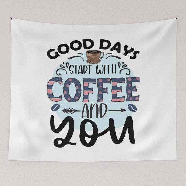 Item preview, Start With Coffee And Make It Count designed and sold by CleanDecor.