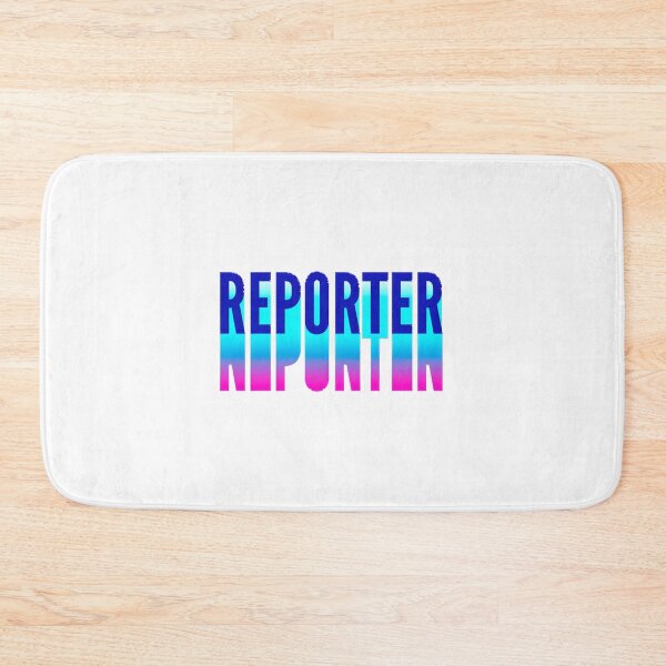 Aperçu de l'œuvre Silhouette de reporter vintage avec un long dégradé de motifs créée et vendue par livr31.