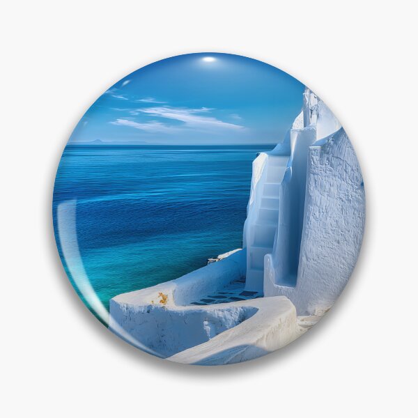 Item preview, Stunning Seaside Architecture in Santorini, Greece designed and sold by Artessie.