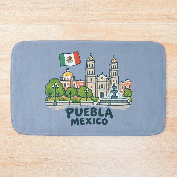 Item preview, Puebla Mexico Cute City designed and sold by HowToCanadian.