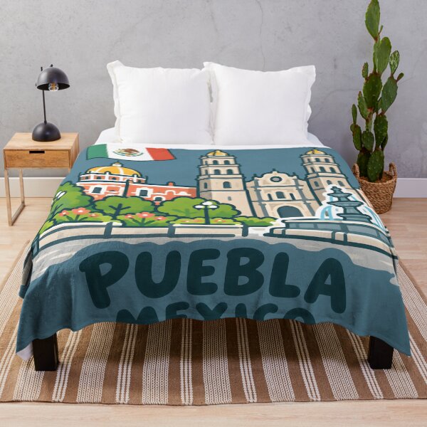Item preview, Puebla Mexico Cute City designed and sold by HowToCanadian.