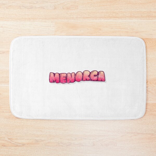 Item preview, Menorca Retro Bubble Lettering designed and sold by mimirocker.