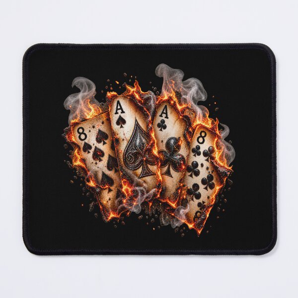 Item preview, Dead Man’s Hand – Aces & Eights Outlaw Poker designed and sold by artistwill.