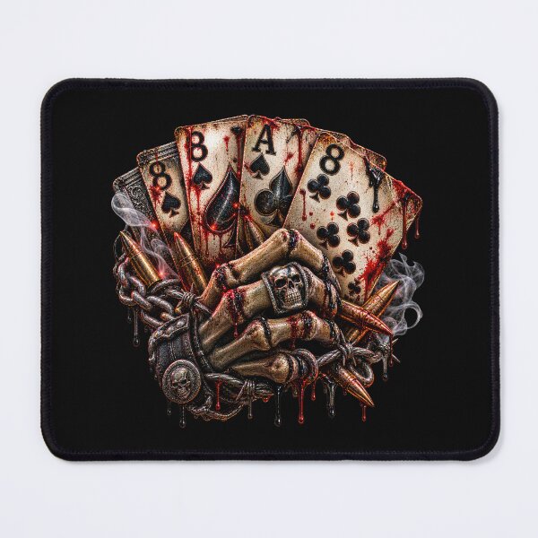 Item preview, Dead Man’s Hand – Aces & Eights Outlaw Poker designed and sold by artistwill.