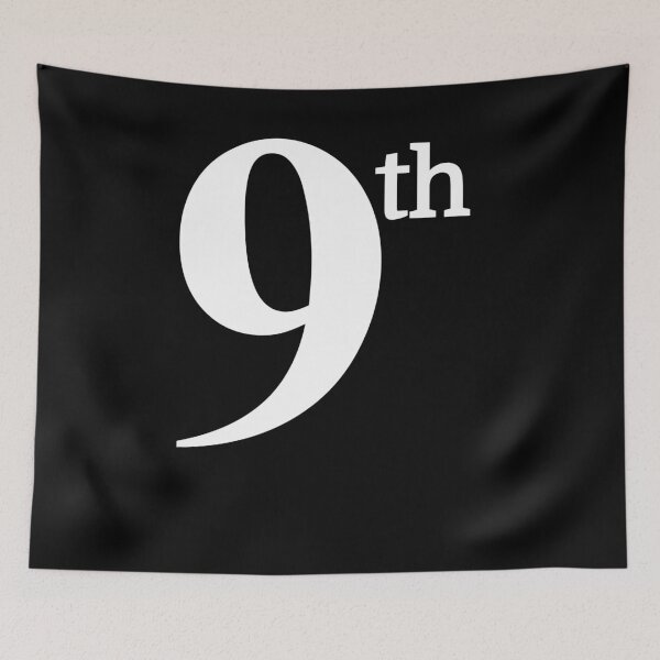 Item preview, 9th Ninth Large Text Funny Winning Ironic Award designed and sold by KNUXX Shop.