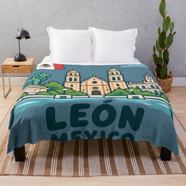 Item preview, Leon Mexico Cute City designed and sold by HowToCanadian.