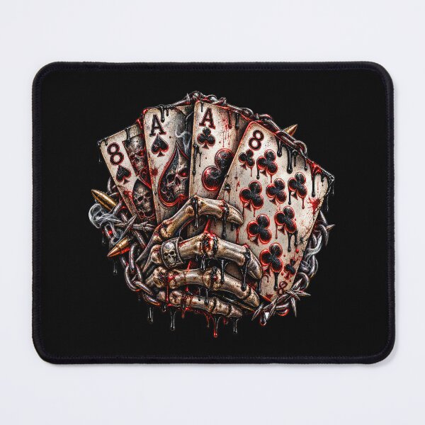 Item preview, Dead Man’s Hand – Aces & Eights Outlaw Poker designed and sold by artistwill.