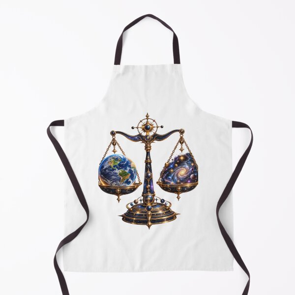 Item preview, Earth on a Celestial Balance – Cosmic Planet Earth Space Design designed and sold by okay 2 look .