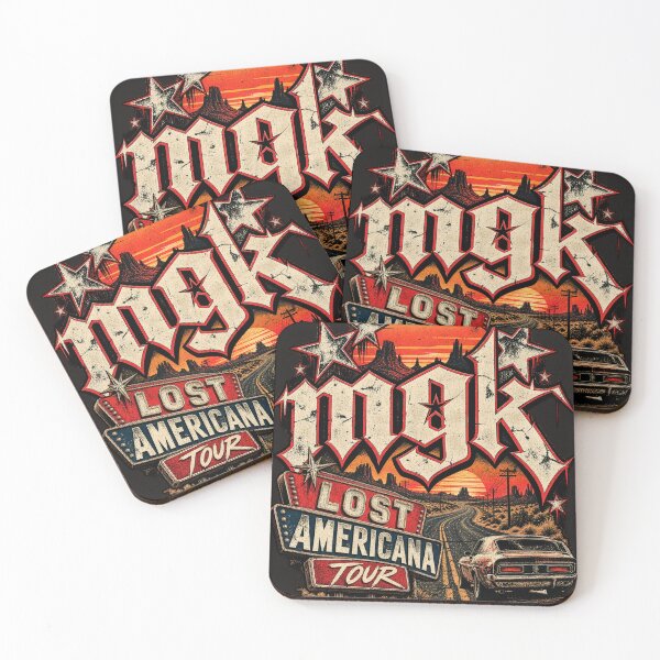 Item preview, mgk Lost Americana Tour designed and sold by AndyGordon125.