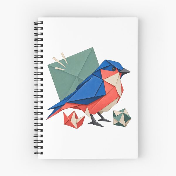 Item preview, Plegado de origami moderno ilustrado designed and sold by Philippa Shop.