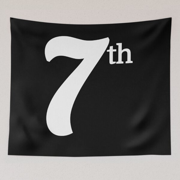Item preview, 7th Seventh Large Text Fun Winning Ironic Award Fancy designed and sold by KNUXX Shop.
