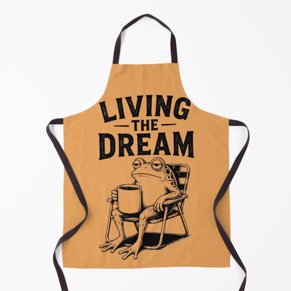 Item preview, Sarcastic Frog Living The Dream designed and sold by MagicTheDog.