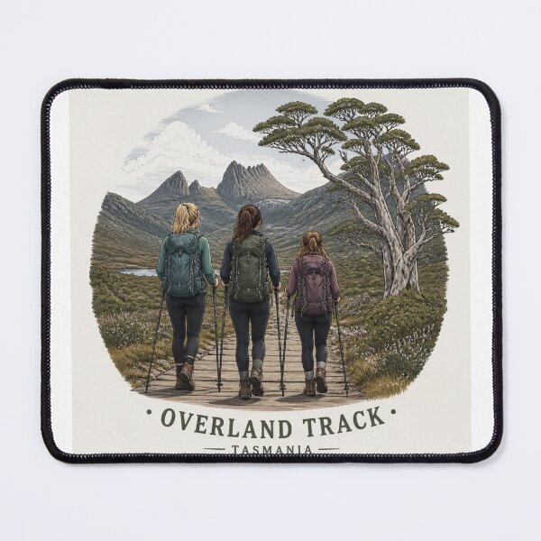 Item preview, Women hiking the Overland Track designed and sold by EatSleepNinja.
