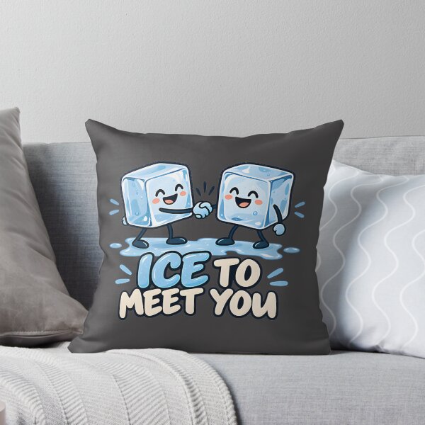 Item preview, Ice To Meet You Funny Pun Design for Cool and Humorous Style designed and sold by Flamesxheart.