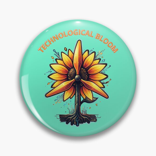Item preview, Cybernetic Sunflower - Technological Bloom - Steampunk Flower Art designed and sold by Evelashop.