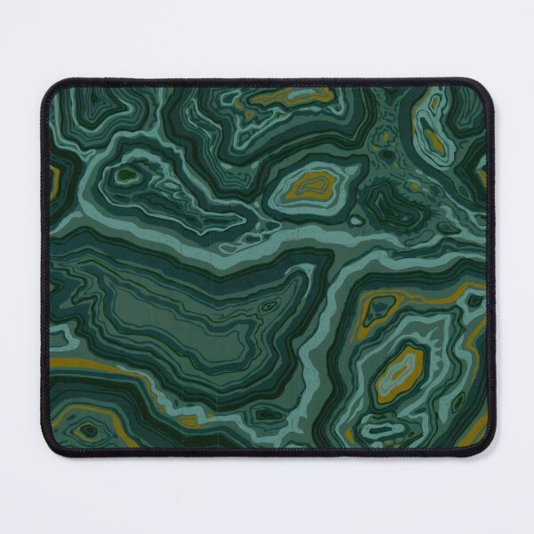 Item preview, Antique Marbled Paper Emerald Geode Pattern designed and sold by footnotes-club.