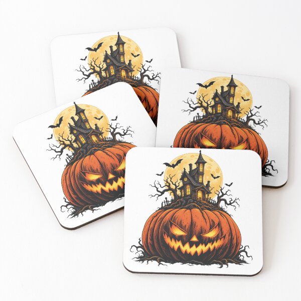Item preview, Haunted House on Giant Pumpkin designed and sold by DaEeX.