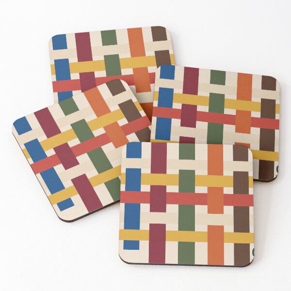 Item preview, Warp / Weft 07 – Modern Textile Study Throw Blanket designed and sold by astersgraphics.