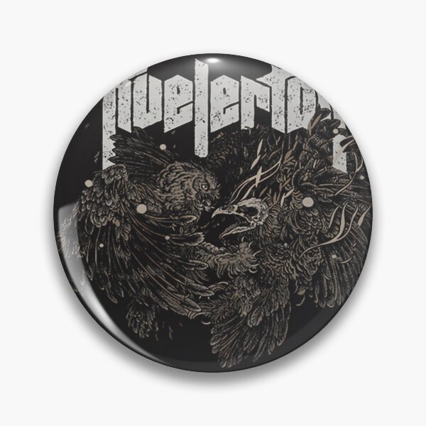 Item preview, Kvelertak Owl Fight Artwork with Dynamic Owl Illustration designed and sold by BlosamicFashion.