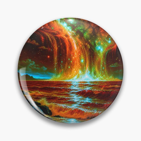 Item preview, Night Sky Pouring Into the Ocean Like Liquid – Celestial Ocean Dream designed and sold by okay 2 look .
