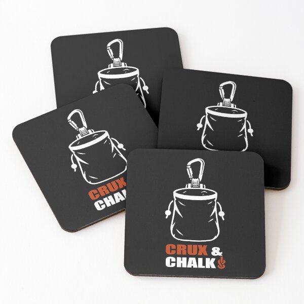 Item preview, Crux & Chalk Minimal Climbing Design designed and sold by Ankarzh.
