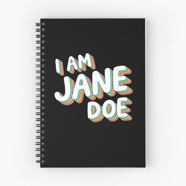 Item preview, i am jane doe designed and sold by PrincessLavinia.