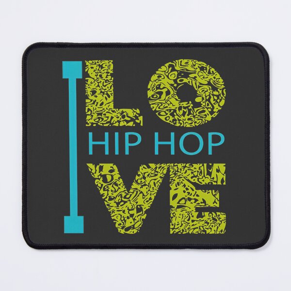 Item preview, I Love Hip Hop Design - Perfect Gift for Hip Hop Music Fans designed and sold by M Faizan.