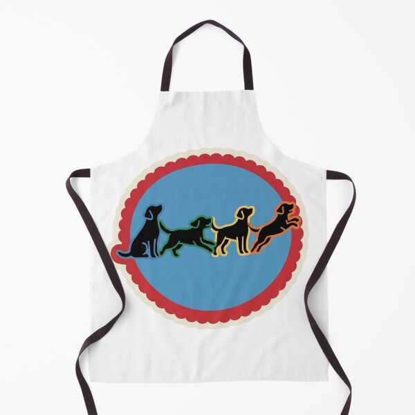 Item preview, Puppies Playing in a Circle - Minimalist and Cute Illustration designed and sold by Goodthingstree.