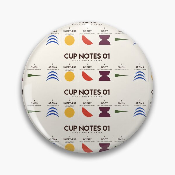Item preview, Cup Notes 01 – Specialty Coffee Tasting Guide Mug designed and sold by astersgraphics.