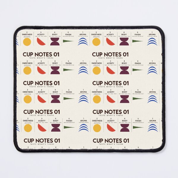 Item preview, Cup Notes 01 – Specialty Coffee Tasting Guide Mug designed and sold by astersgraphics.