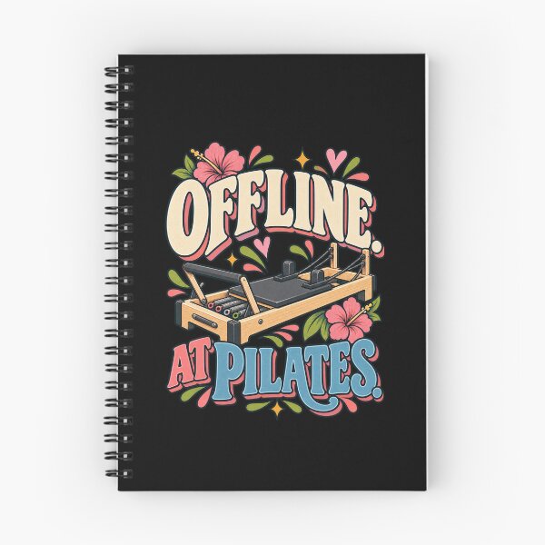 Artikelvorschau, Offline At Pilates | Reformer Pilates Girl Humor entworfen und verkauft von MOTIFOLK.