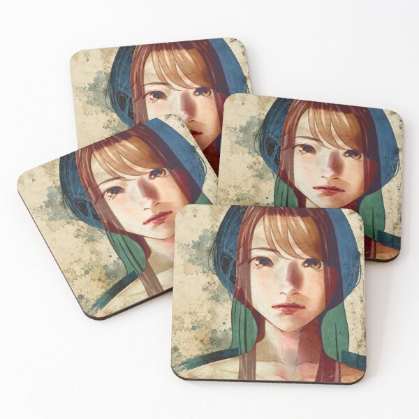 Item preview, Japanese Anime Girl Sketch Art designed and sold by chookiebookie.