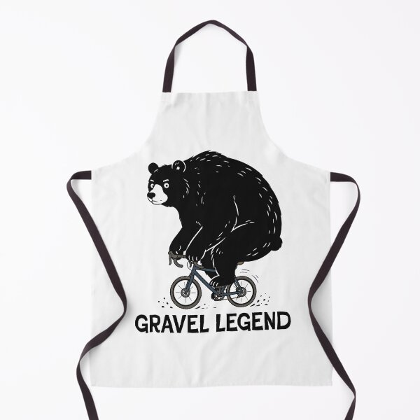 Artikelvorschau, Gravel Legend Bear Cycling Design entworfen und verkauft von Ankarzh.
