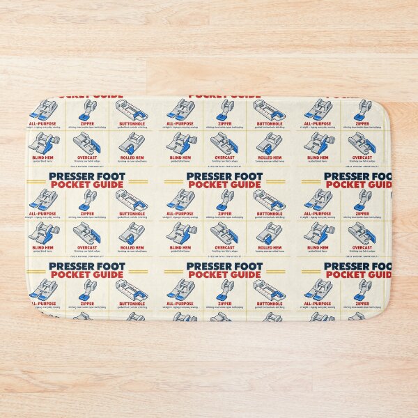 Item preview, Presser Foot Pocket Guide – Sewing Machine Foot Reference designed and sold by astersgraphics.